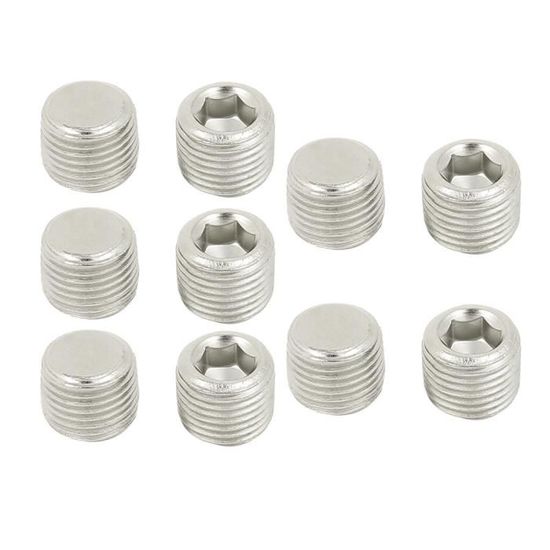 Sourcing Map Pneumatik Schnellkupplung 5 Stück - 6mm Loch 1/8BSP Gewinde