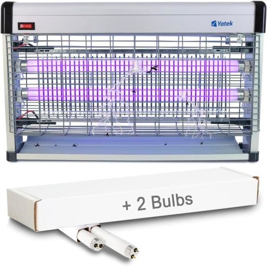 Buzbug LED Destructeur d'insectes, 3800V puissant piège à moustiques et à mou