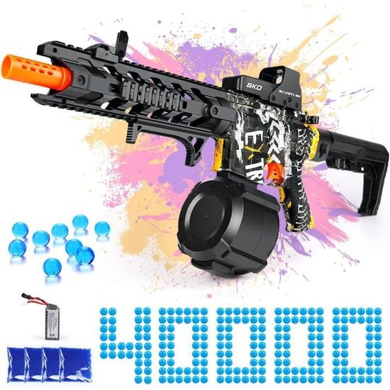 VATOS Blaster Electrique Gel M416 Splatter Blaster Pistolet à eau avec
