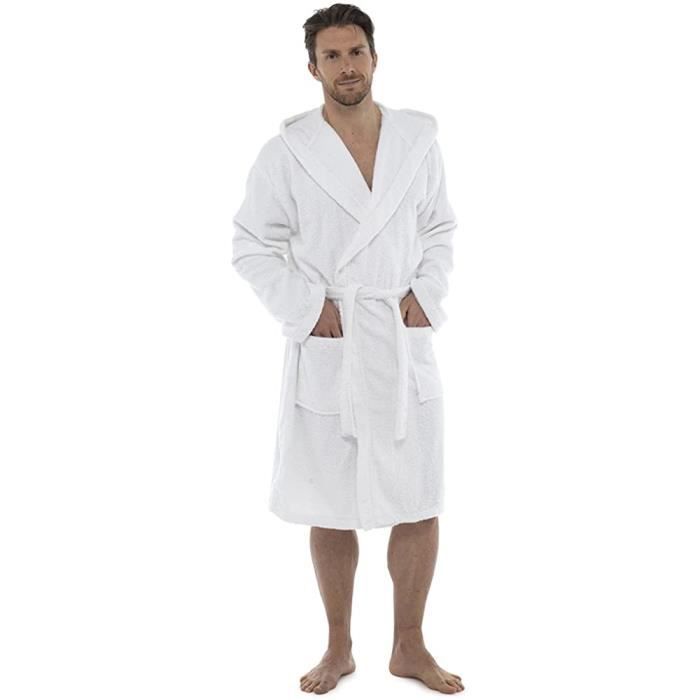 peignoir avec capuchon