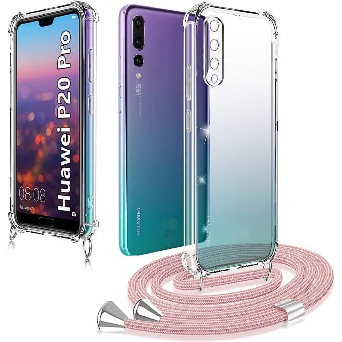Coque IPhone 13 Mini Avec Lanière - Silicone Doux Motif Cœur - Antichoc, Réglable, Portable En Collier - Noir