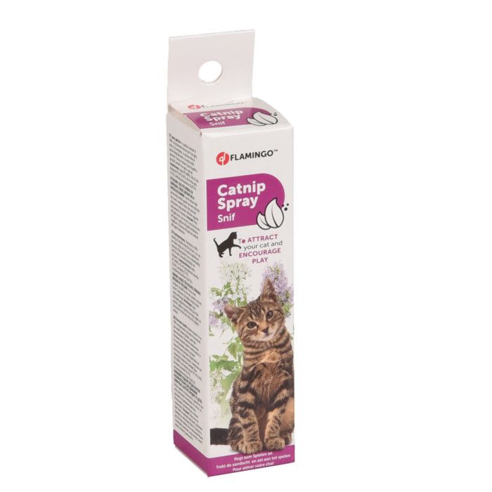 Catnip en spray de 25 ml pour votre chat - Flamingo