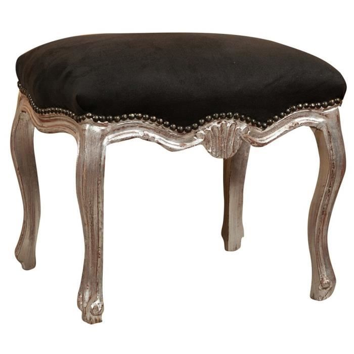 Banquette repose-pieds de style français Louis XVI - L6828