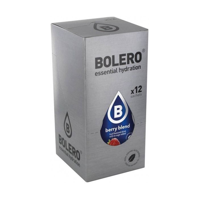 12 x Bolero Powdered Drinks Classic 9 g sachet Fruits Sauvages: Hygiène et Soins du corps