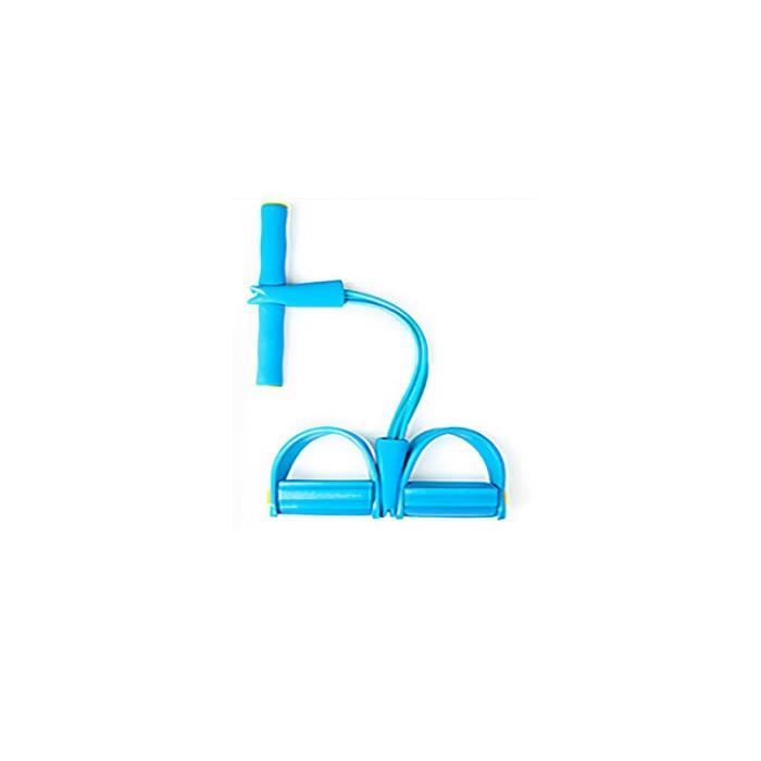Nouveau 4 Tubes bandes de résistance de forme physique cordes de traction élastiques exercice rameur ventre gy JS10493
