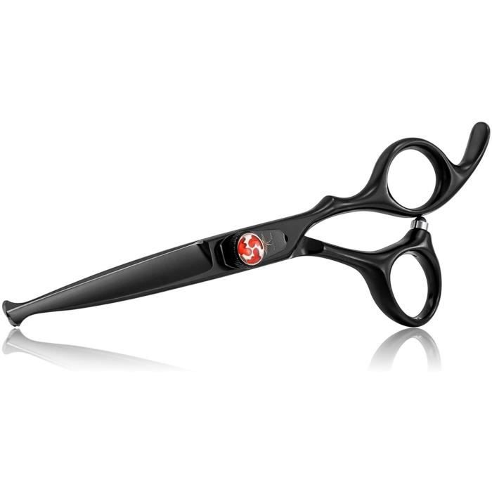 Ciseaux de coupe de cheveux de 15,2 cm ronds de sécurité pour enfants avec pointes émoussées, ciseaux de coiffure professionnels pou