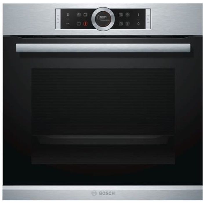 Bosch Serie 8 HBG635BS1 Four intégrable niche largeur : 56 cm profondeur : 55 cm hauteur : 58.5 cm classe A+ inox