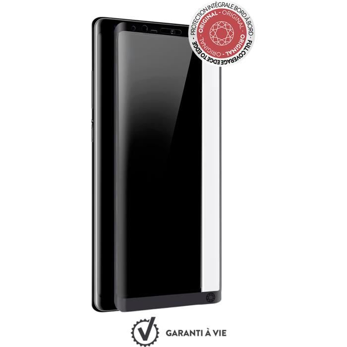 Protège-écran verre trempé Force Glass contour noir pour Samsung Galaxy Note 9