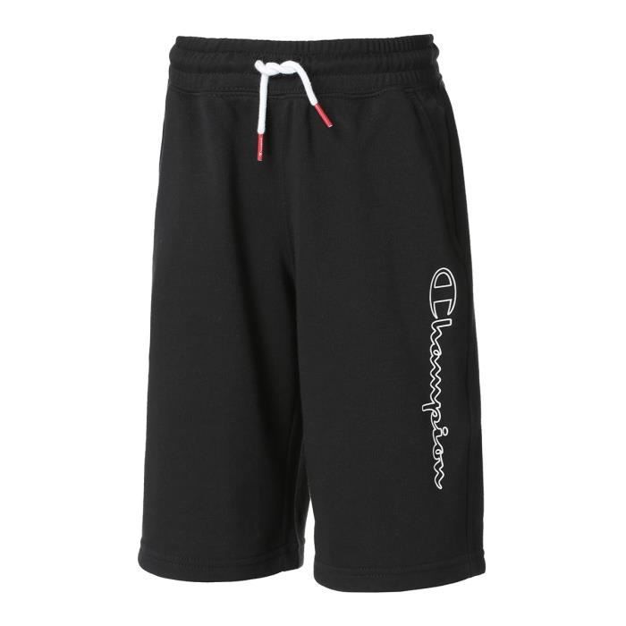 CHAMPION Short Bermuda - Garçon - Noir