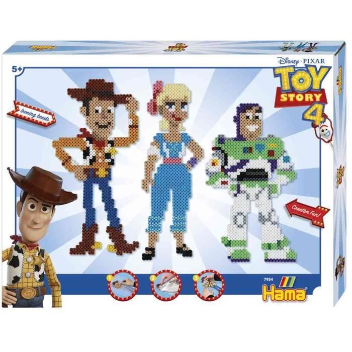 Perles à repasser midi Toy Story 4, kit cadeau