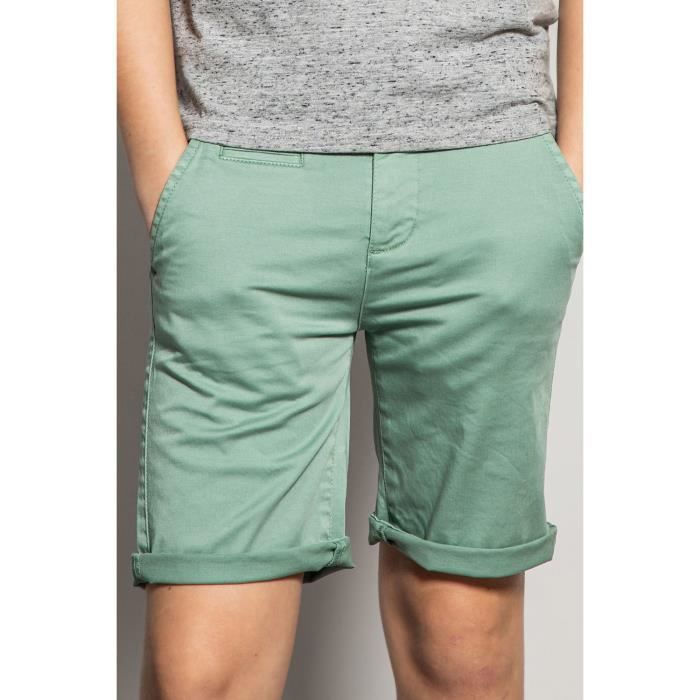 DEELUXE Short chino uni VARTY Green Tea