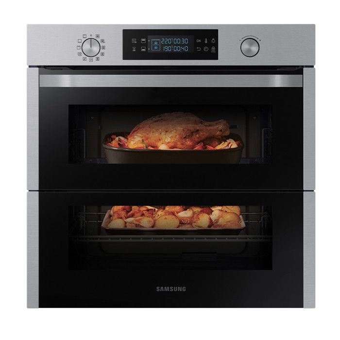 Samsung NV75N5671RS Four Multifonction encastrable Finition INOX Anti-Traces 56 cm