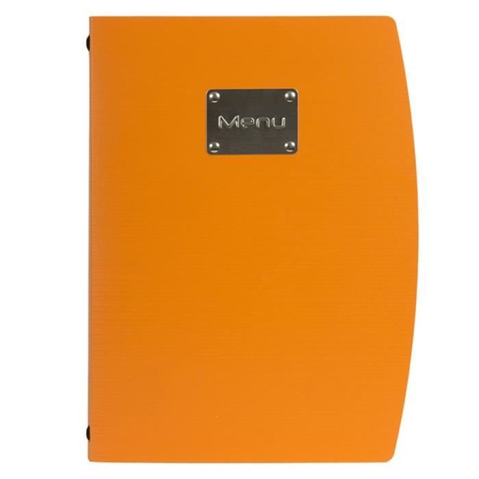 Protège-menus Rio Orange 1,8 PVC