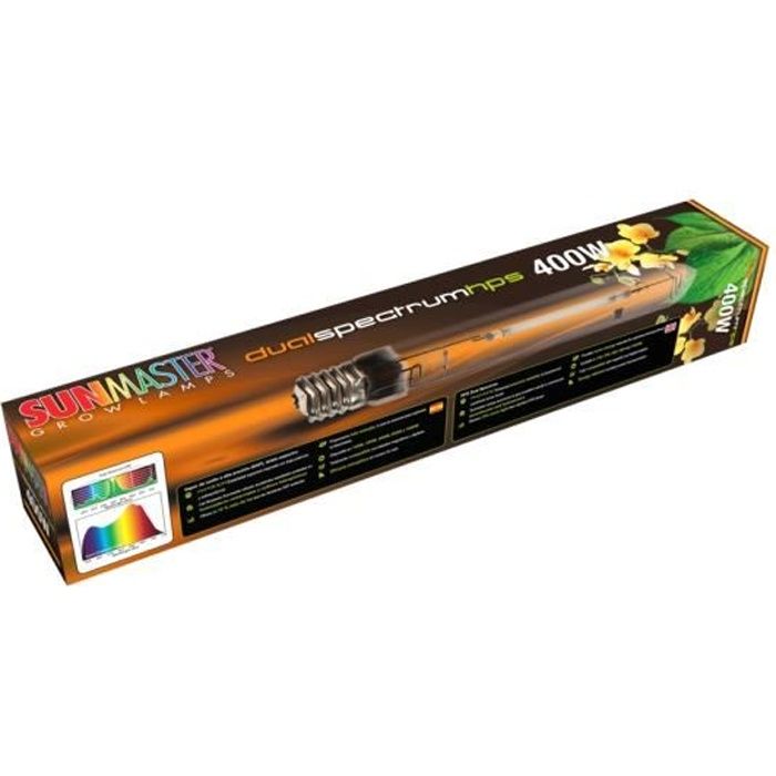 Ampoule HPS 400W Dual Spectrum - SUNMASTER