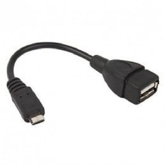 Cable OTG adaptateur USB femelle vers micro USB male Tablette Smartphone Host