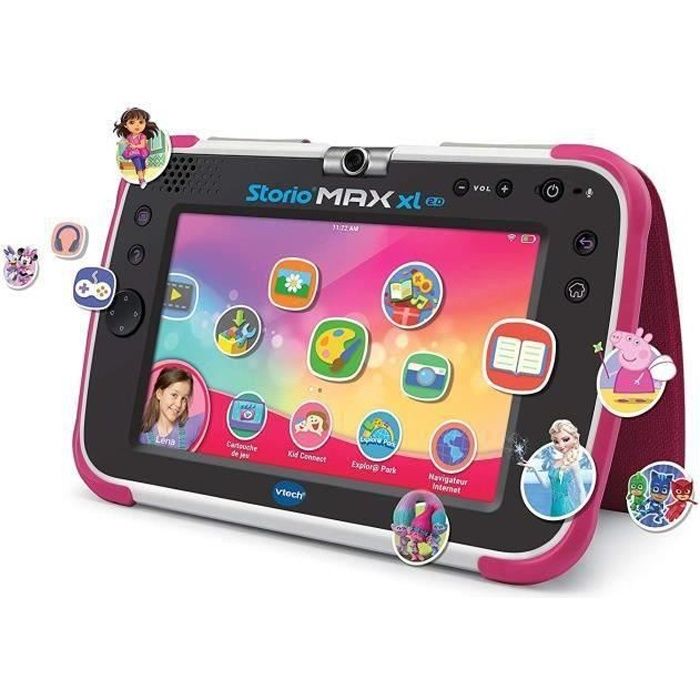 SHOT CASE - VTECH - Console Storio Max XL 2.0 7 Rose - Tablette Éducative Enfant 7 Pouces