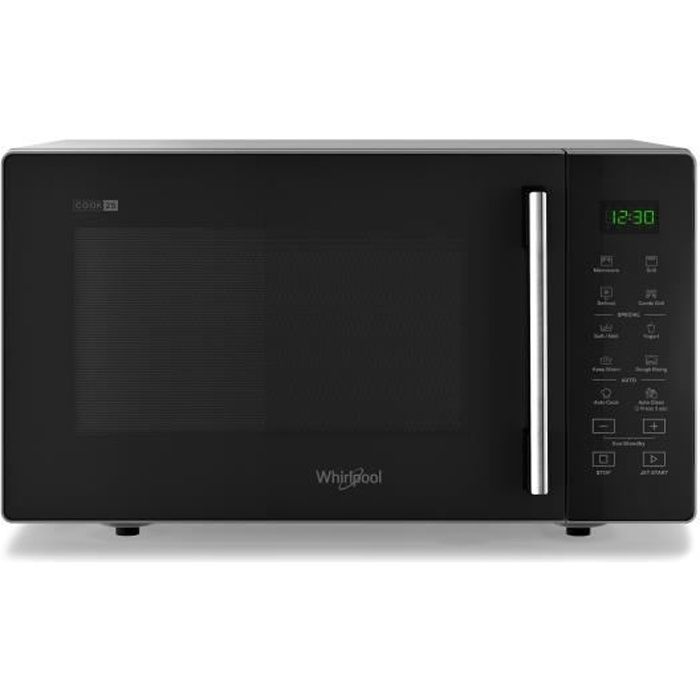 Whirlpool MWP 253 SB, Comptoir, Micro-onde combiné, 25 L, 900 W, Tactil, Noir