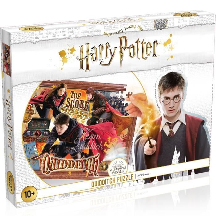 HARRY POTTER QUIDDITCH Puzzle 1000 pièces - Nouvelle Edition