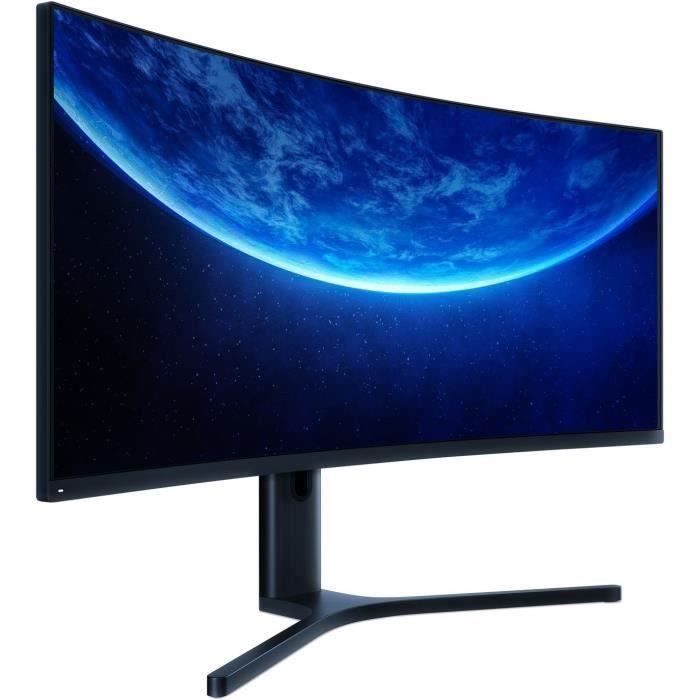 Ecran PC Gamer Incurvé - Xiaomi Mi Display - 34- WQHD 144Hz - Dalle VA - 4ms - HDMIx2 / DisplayPortx2 - FreeSync Premium