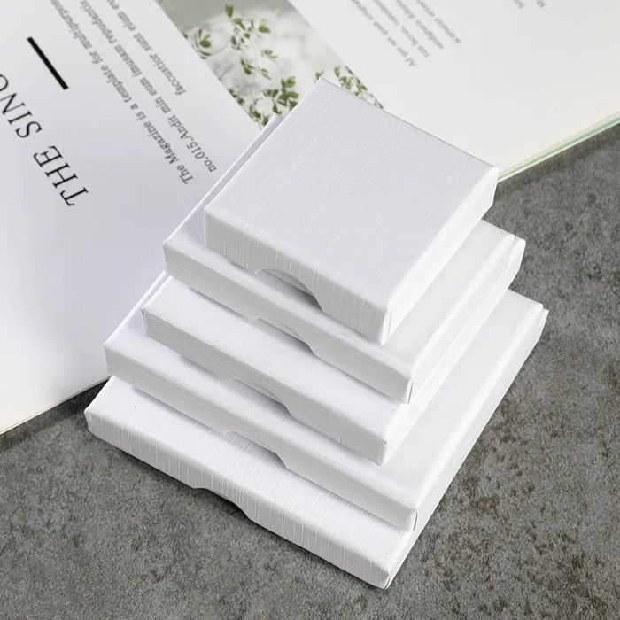 NBEADS 20 Pcs Boîtes En Papier Kraft 8x8x8cm - Boîtes Cadeaux Avec Couvercles Pour Cupcakes Et Cookies