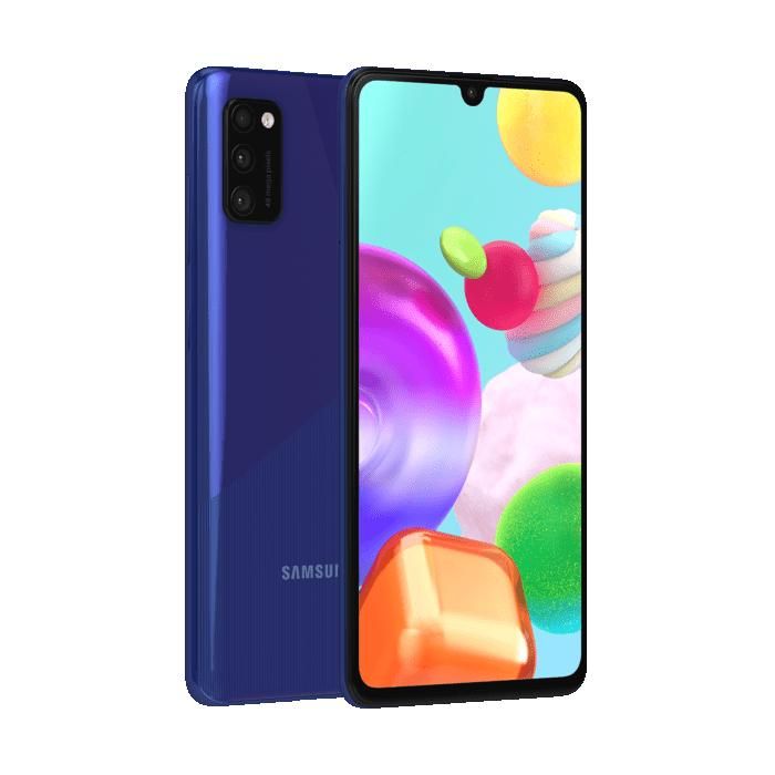Smartphone - SAMSUNG - Galaxy A41 - Écran Super AMOLED 6 1 (Couleur: Bleu - Capacité de stockage: 64GB)