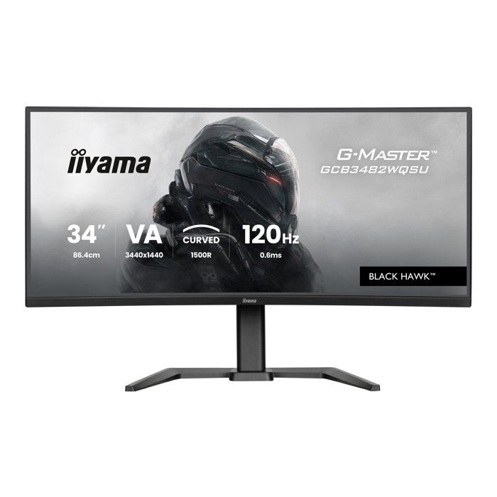 Écran PC - iiyama - GCB3482WQSU-B1 - 34 pouces - UltraWide Quad HD - 21:9 - LED