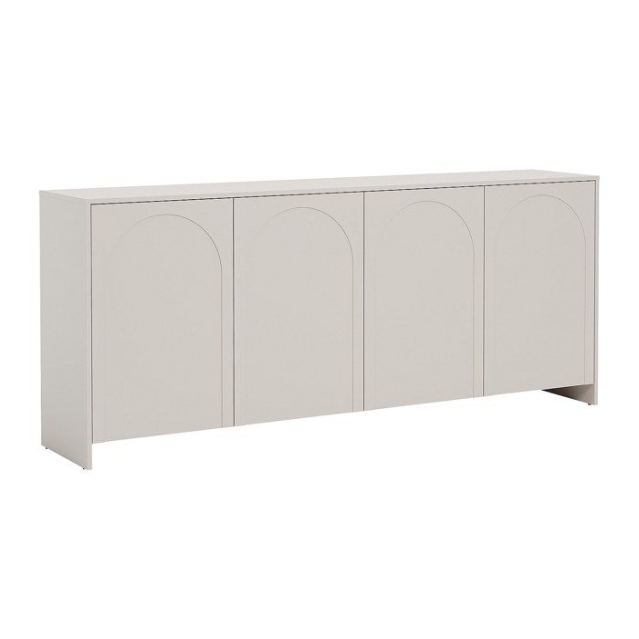 Buffet avec 4 portes - Beige - NALYRA de Maison Céphy