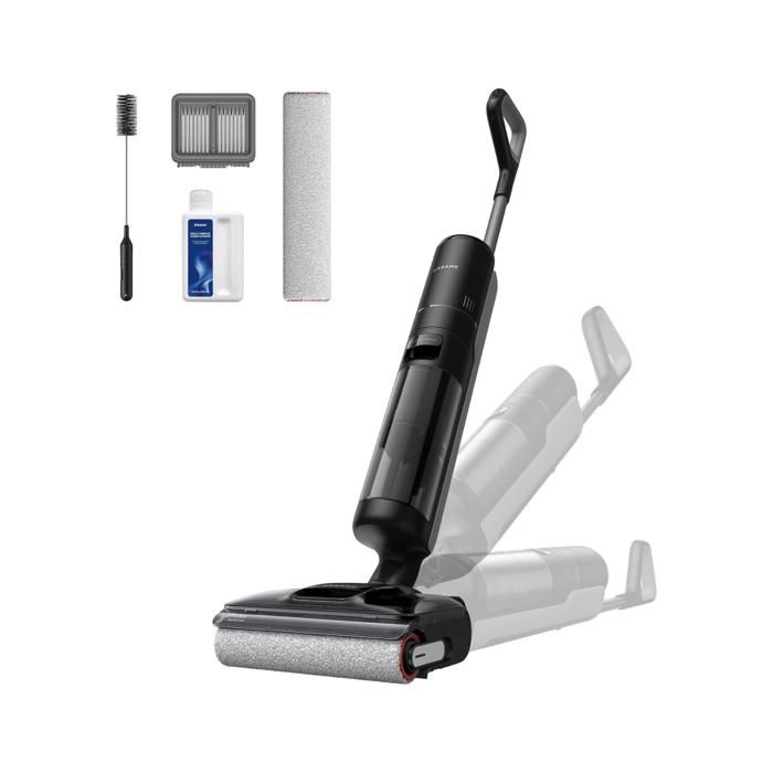 Aspirateur Balai - DREAME - H12 Pro Flex - 400W - 50 min dautonomie - Nettoyage eau et poussières