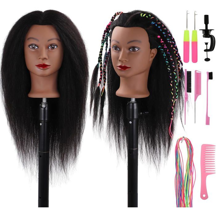 Perruque Poupée Cheveux Naturels 22.5 Cm – Georgette Bravot – Restauration