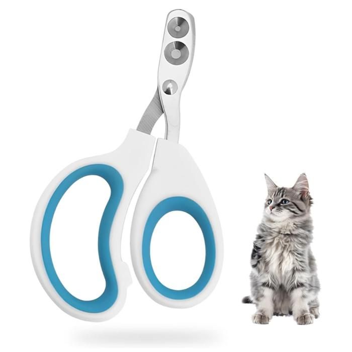 Coupe Griffes À 2 Trou Pour Chat Professionnel Trou Conique Coupe Ongle Chat Coupe Ongle Pour Chiot Lapin Oiseau Et Petits Animaux