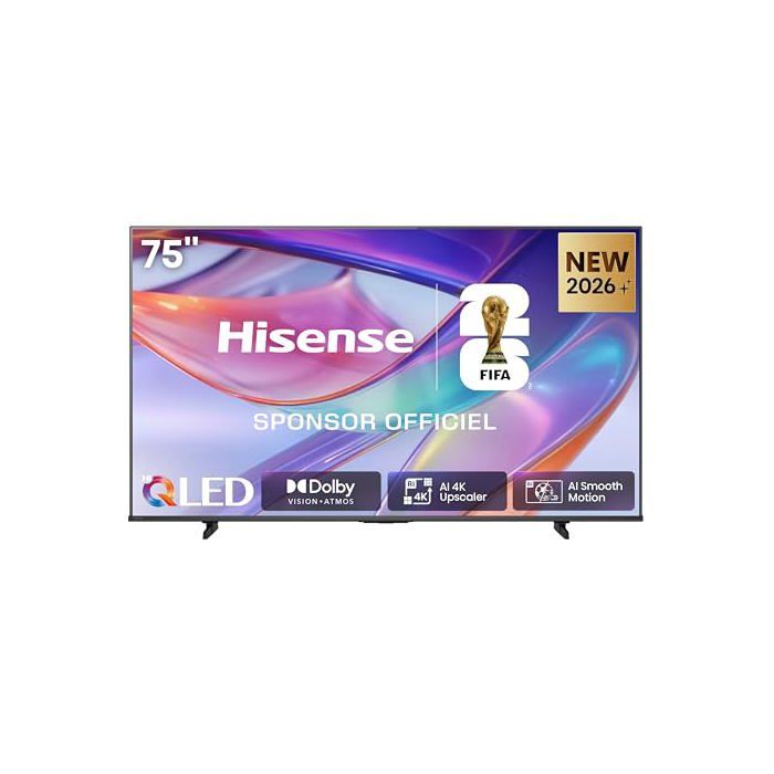 TV HISENSE 75E7DS 75 (189 cm) QLED 4K Dolby Vision IQ