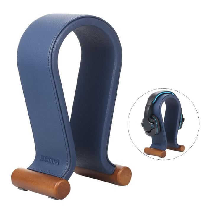 Rangement Casque Universel Support Murale Pour Casque Et Écouteurs - Crochet Adhésif Universel Noir - Organisation Bureau Et Gaming Support Universel ABS Noir