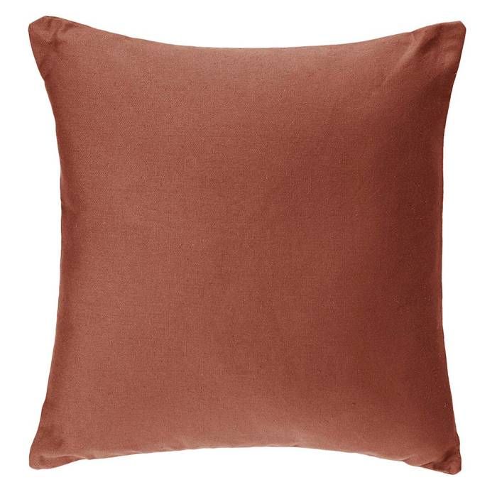 coussin terracotta