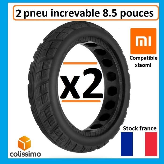 Pneu Plein Increvable 8.5 Pouces Pour Trottinette Xiaomi - Antidérapant Et Sans Entretien