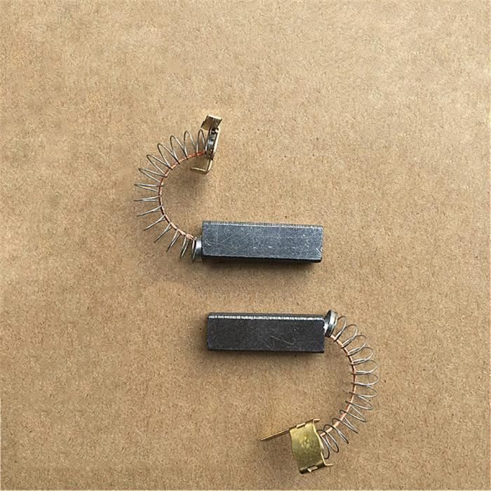 Lot De 2 Balais De Charbon Pour Scie Bosch PFZ 700 PE, PFZ 600, PFZ 600