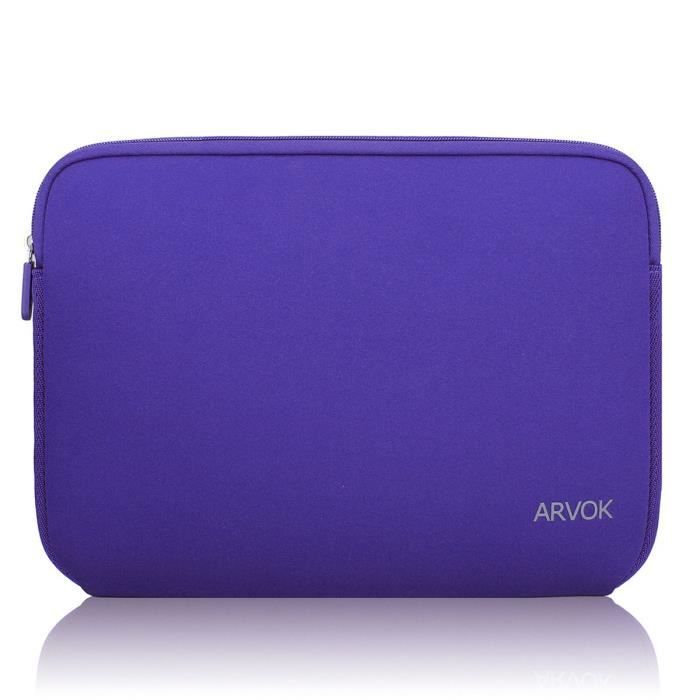 Housses pour ordinateur portable Arvok 17 17.3 Pouces Housse Ordinateur  Portable Pochette en Néoprène Protection Sacoche 58150 - Cdiscount  Informatique