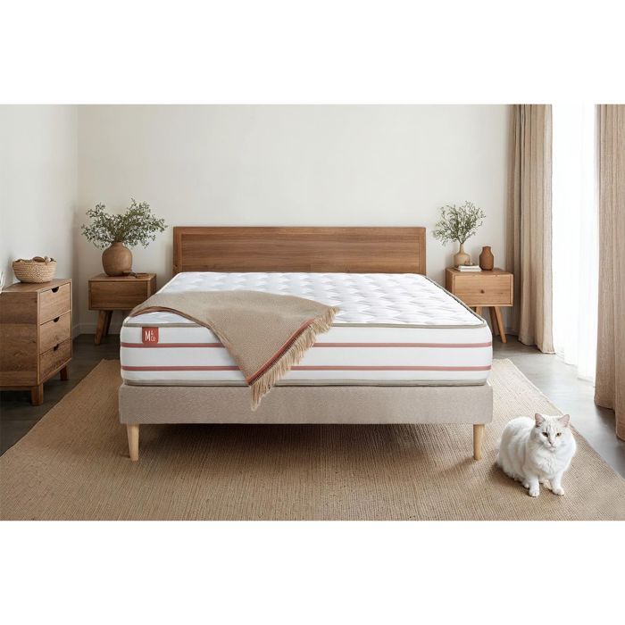 Matelas LE DOUX 160x200cm Mémoire de forme 3 zones de confort - Ep. 24cm Matelas LE DOUX 160x200cm Mémoire de forme 3 zones de confort - Ep. 24cm