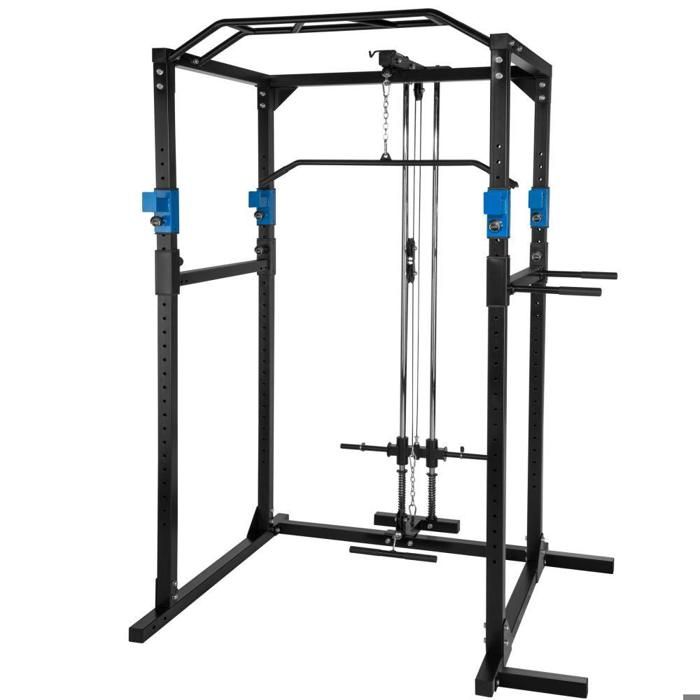Cage de musculation acier rack de musculation station de fitness