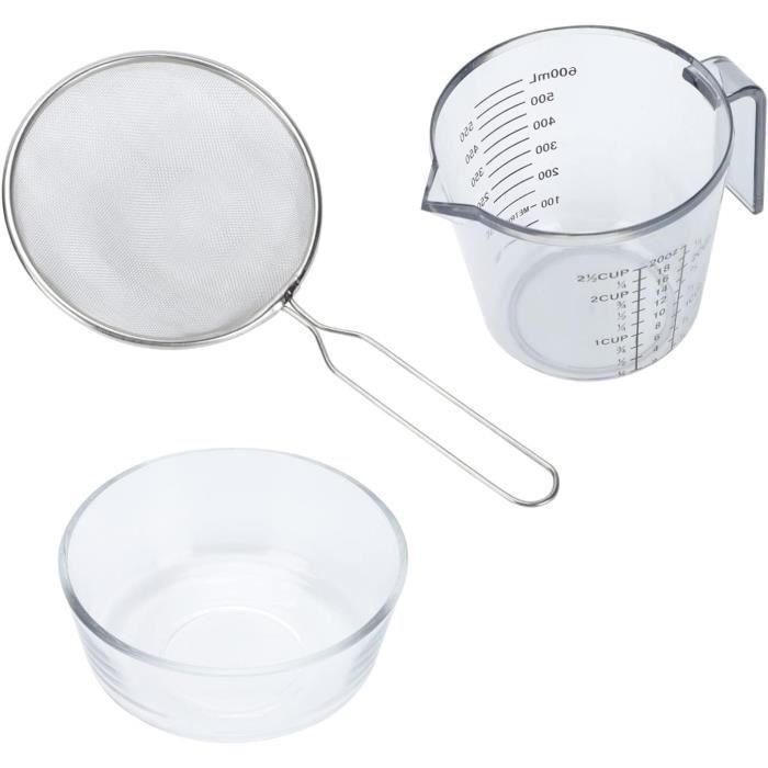 Pot à Lait Inox 2 Pièces 1000 Ml – Graduation Interne, Bec Verseur Anti-goutte, Poignée Ergonomique, Pour Cappuccino Et Cuisine