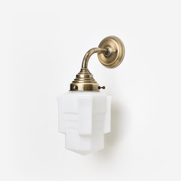 Coloured By Art - Tiffany Lampe - Applique Murale Apollo Curve Bronze