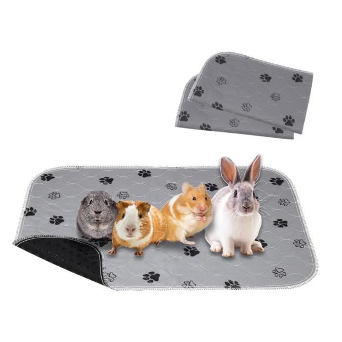 Eurobuy Lot De 6 Tapis à Langer Bambou - Imperméables Lavables 30x60cm - Pour Table à Langer