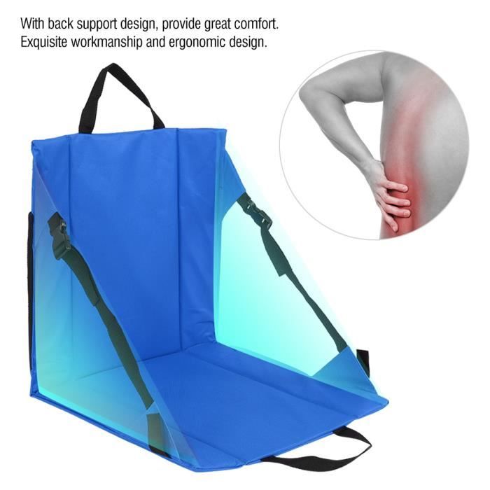 Chaise De Stade Portable Pliable - Red Academy - Siège De Blanchisseur - Neuf