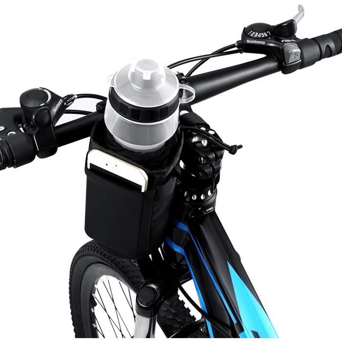 Porte-Gourde Néoprène Avec Bandoulière - Pour Vélo, Randonnée, Poussette, 24-40 Oz