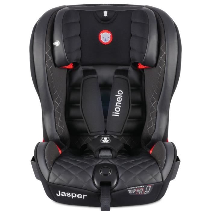 LIONELO Siege auto bebe Isosifx Groupe 1 2 3 Cuir Noir Achat Vente siege auto LIONELO Siege Auto Jasper Cuir Cdiscount