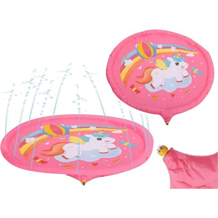Animal Sauteur En Forme De Licorne Reladays – Charge Max 50 Kg, Pompe Incluse, Sans BPA, Pour Enfant (Rose)