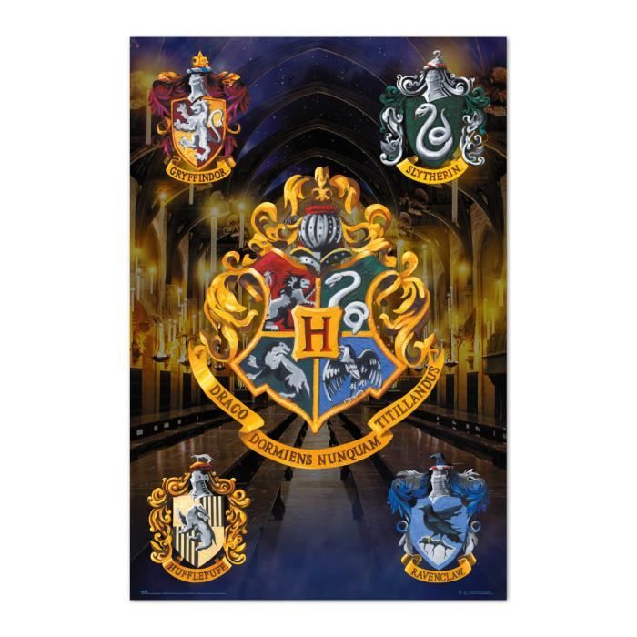 Stickers Maisons Harry Potter - Autocollants