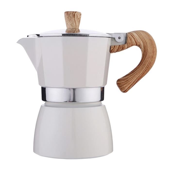 Couleur blanc 300ml Machine à Café Moka 