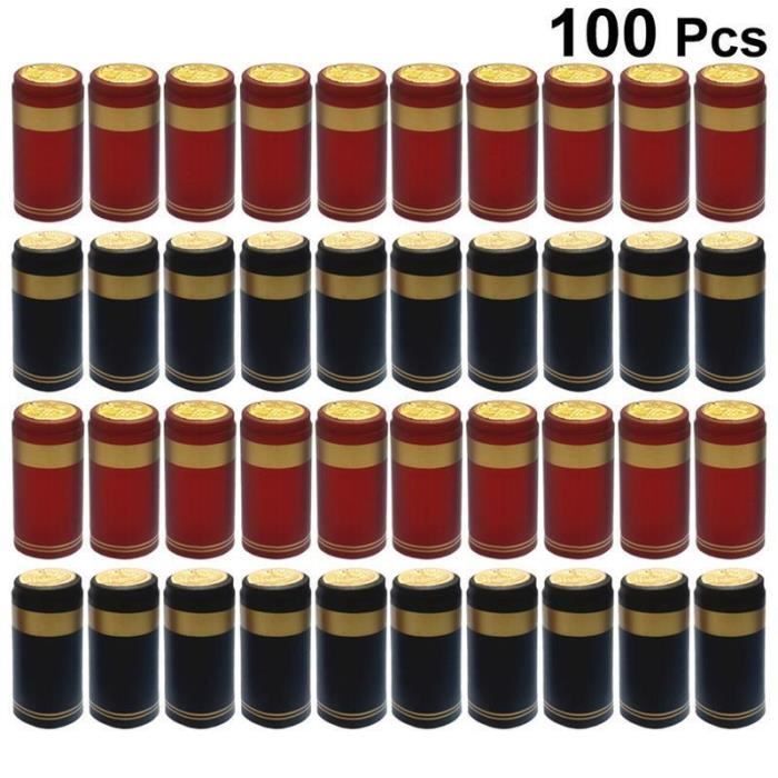 Capsules thermorétractables pour bouteille de vin,... - Grandado Capsules thermorétractables pour bouteille de vin,... - Grandado