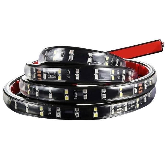 Led Trappe 60 Pouces Double Led Frein Inverse Barre de Trappe à Lames pour Ford ...