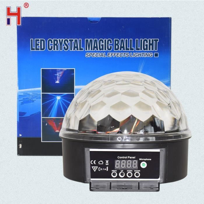 YOUYIKE Bracelet Boule Disco LED - Montre Lumineuse Vocale, Mini Boule Disco Portable Pour Fêtes, Bar, Mariage